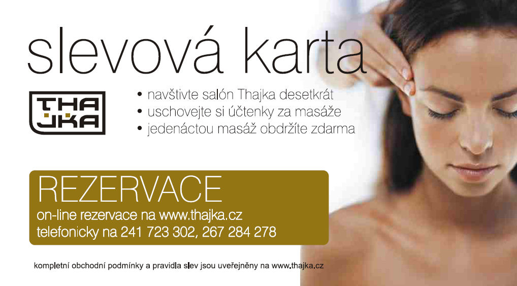 voucher na thajskou masáž Praha